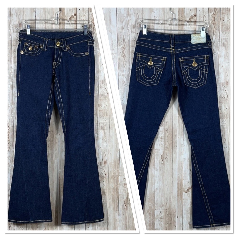 True Religion Joey Big T Flare Sz 24